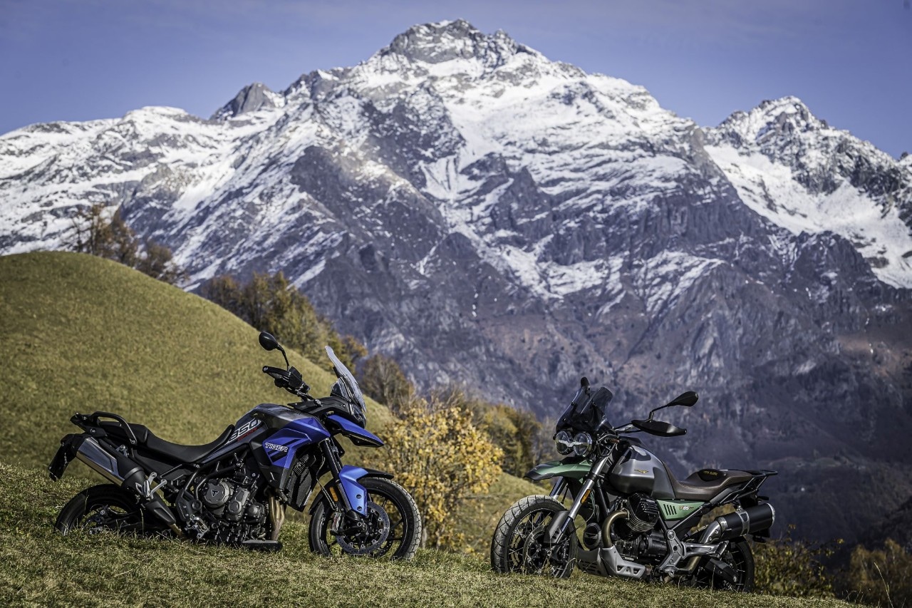 Moto Guzzi V85 TT VS Triumph Tiger 850 Sport: viaggia, guida, SOGNA